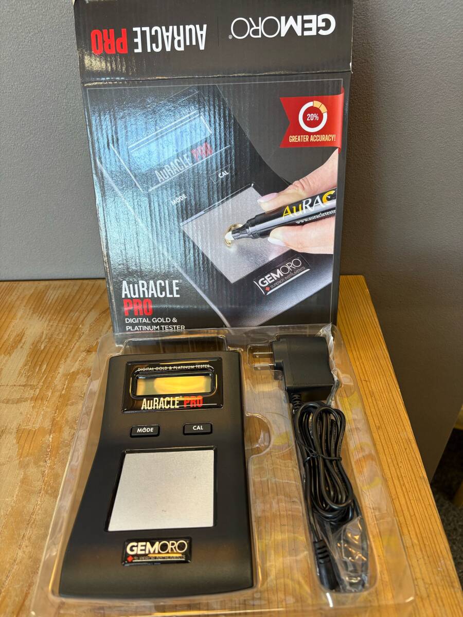 GEMORO AuRACLE PRO Gold Platinum Tester Bullion Detector [c1214711923]