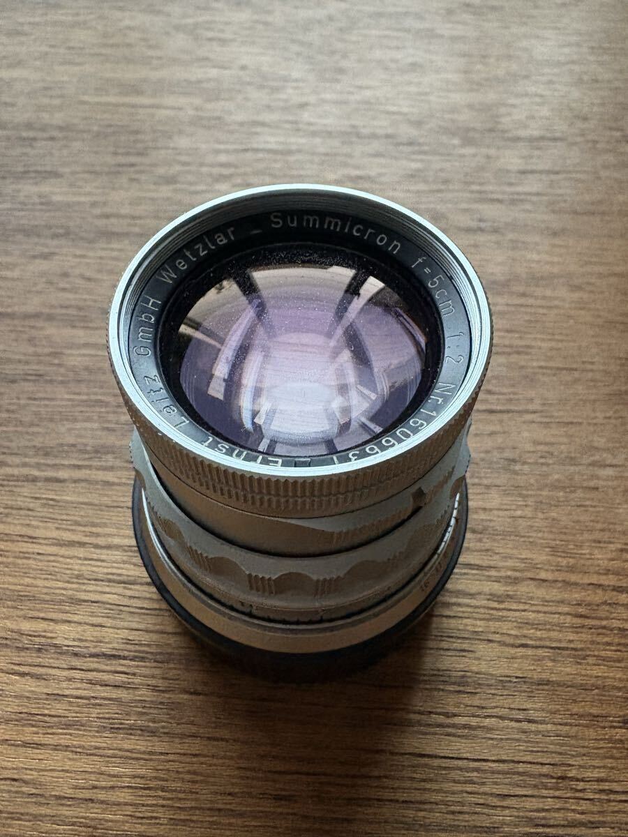 Leica Summicron 50mm F2 M Mount Lens [g1214951993]
