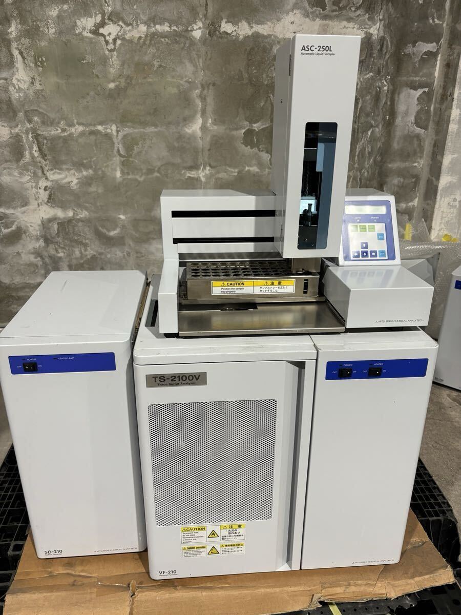 MITSUBISHI TS-2100V Environmental Measuring Instruments with ASC-250L Auto Sampler VF-210 Furnace SD-210 Detector [k1214963479]