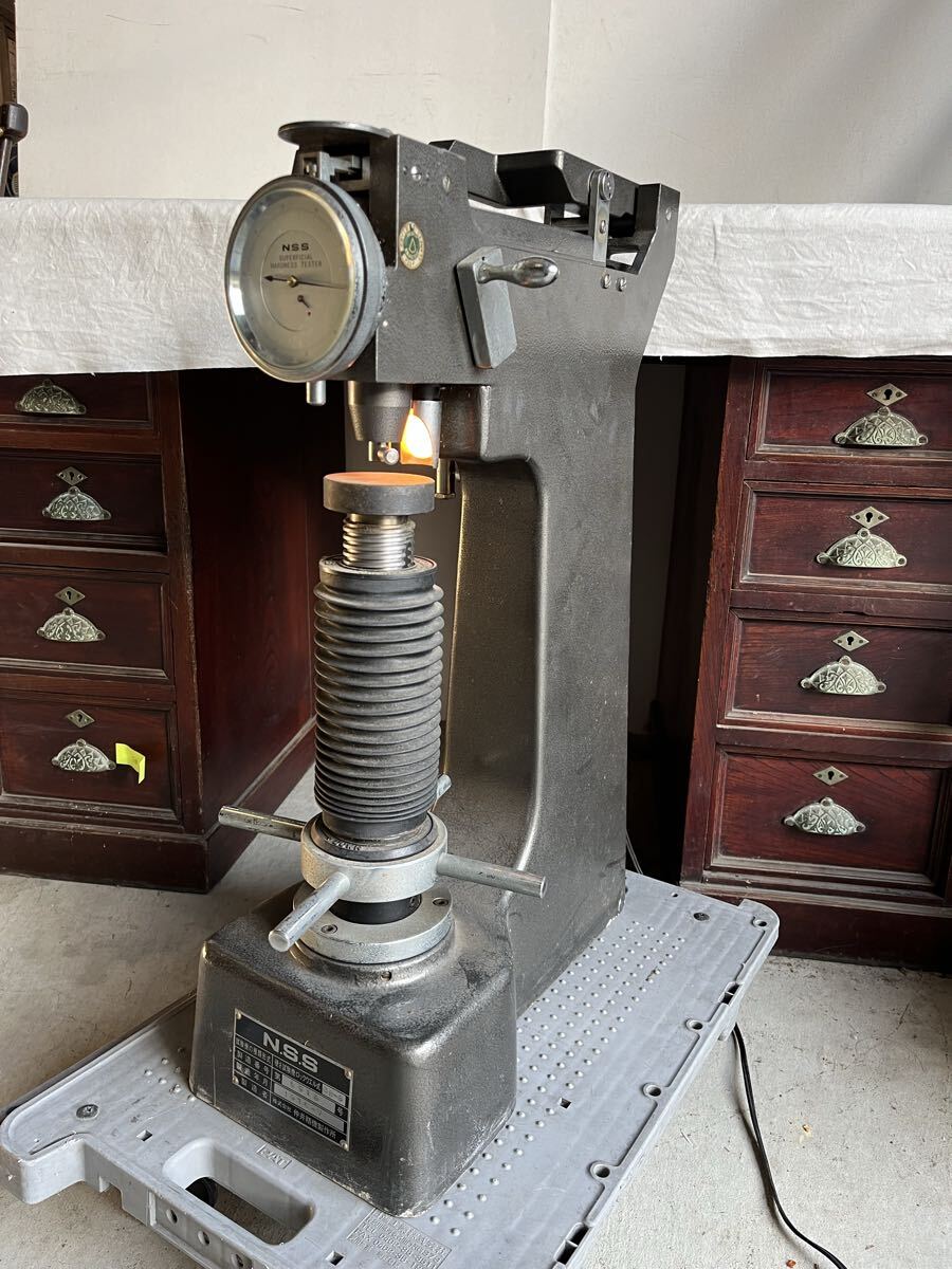 Nakai Seiki Seisakusho Rockwell Superficial Hardness Tester 3R-S Measuring Instrument [o1214999101]