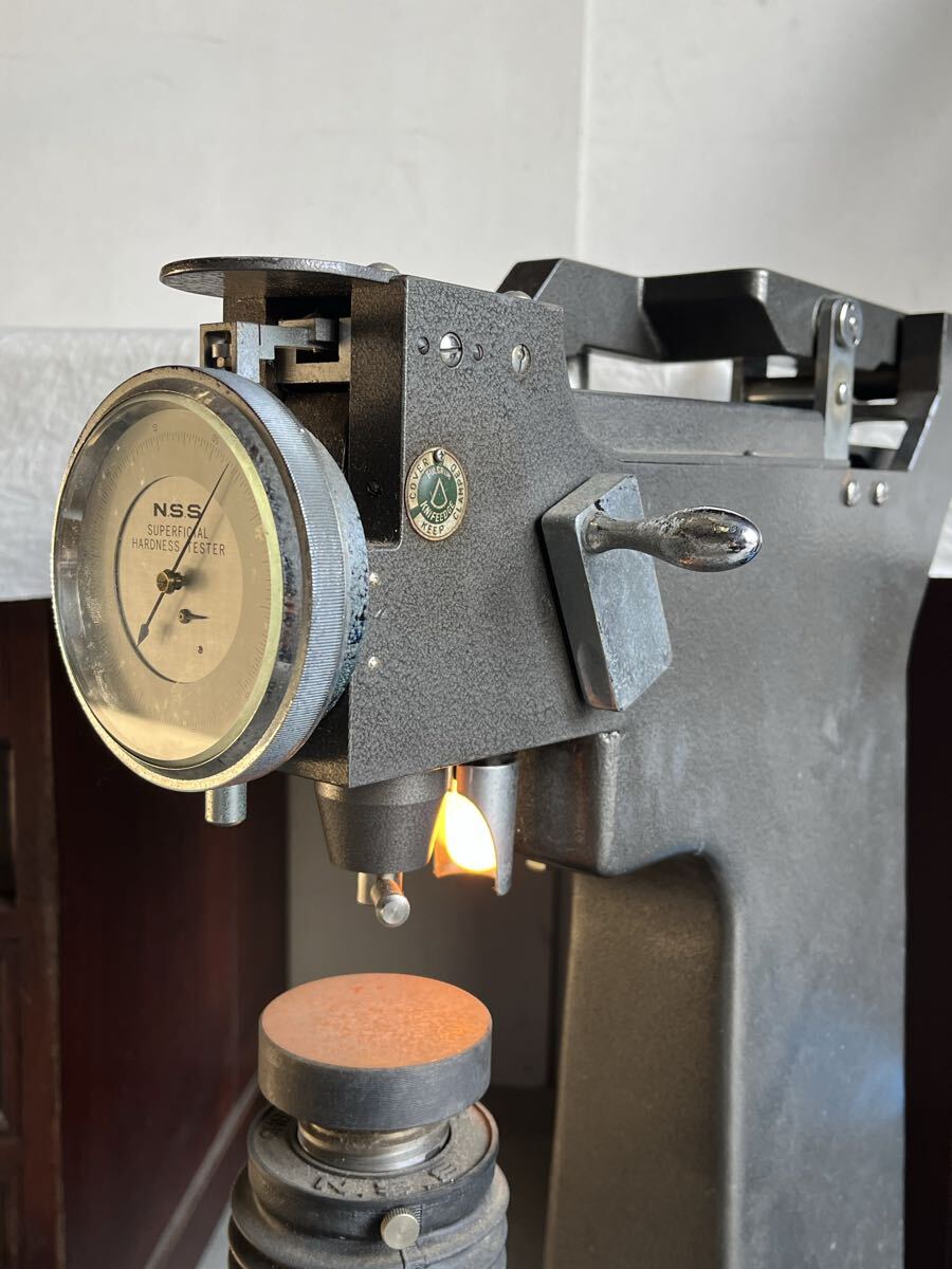 Nakai Seiki Seisakusho Rockwell Superficial Hardness Tester 3R-S Measuring Instrument [o1214999101]