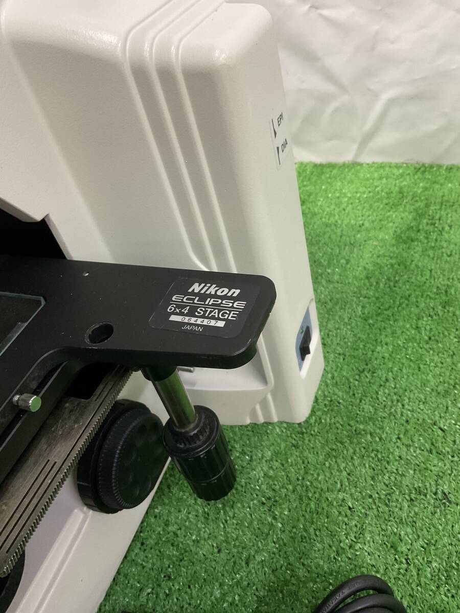 Nikon ME600L Metal Precision Microscope Eyepiece Plan Fluor 40×0.75 DIC 20×0.50 DIC 10×0.30 DIC [v1215260331]