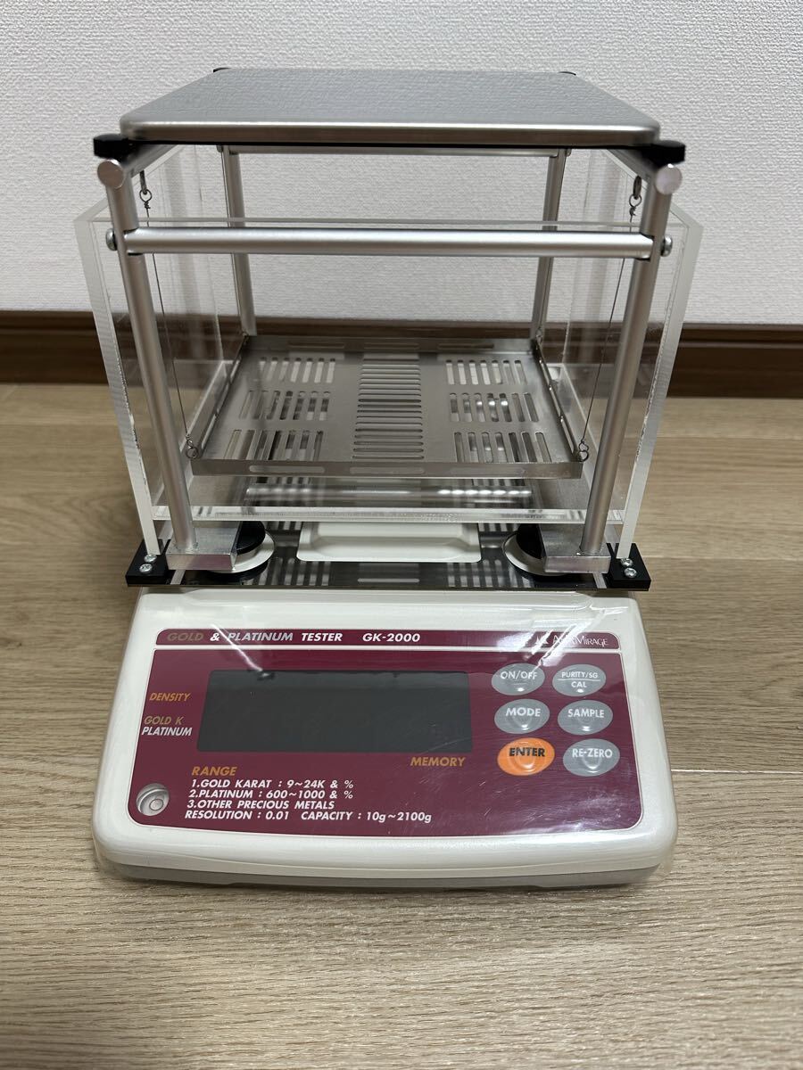 ALFA GK-2000 Precious Metal Tester Electronic Balance Hydrometer Complete Accessories [h1215380343]