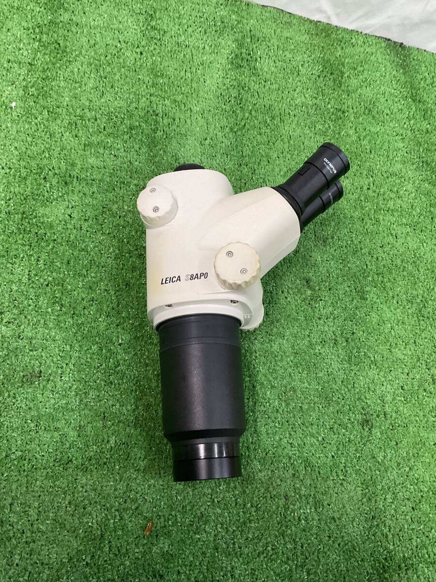 LEICA S8AP0 Stereo Microscope Objective Lens 10446335 Eyepiece WHSZ20X x 1.25 [x1215396442]