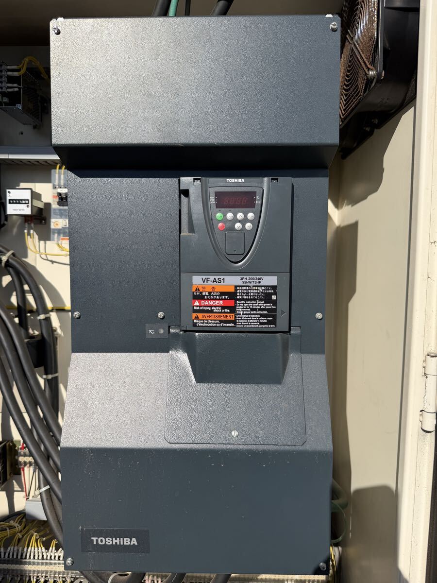 TOSHIBA VFAS1-2550P Inverter 55KW 84KVA 75HP 3PH 200/240V [w1215595458]