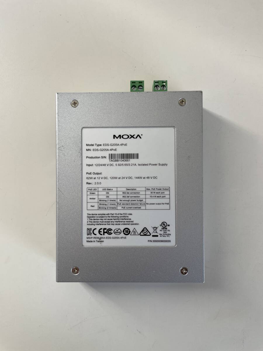 MOXA EDS-G205A-4PoE Full Gigabit Unmanaged Ethernet Switch 5 Ports RJ45 PoE 4 Combo Port 1 [j1216527662]