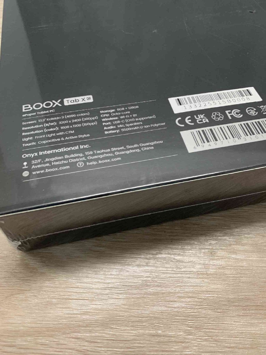 BOOX Tab X C 13.3 ePaper 6G 128G Electronic Paper + BOOX 13.3 Magnetic Cover [d1216883286]