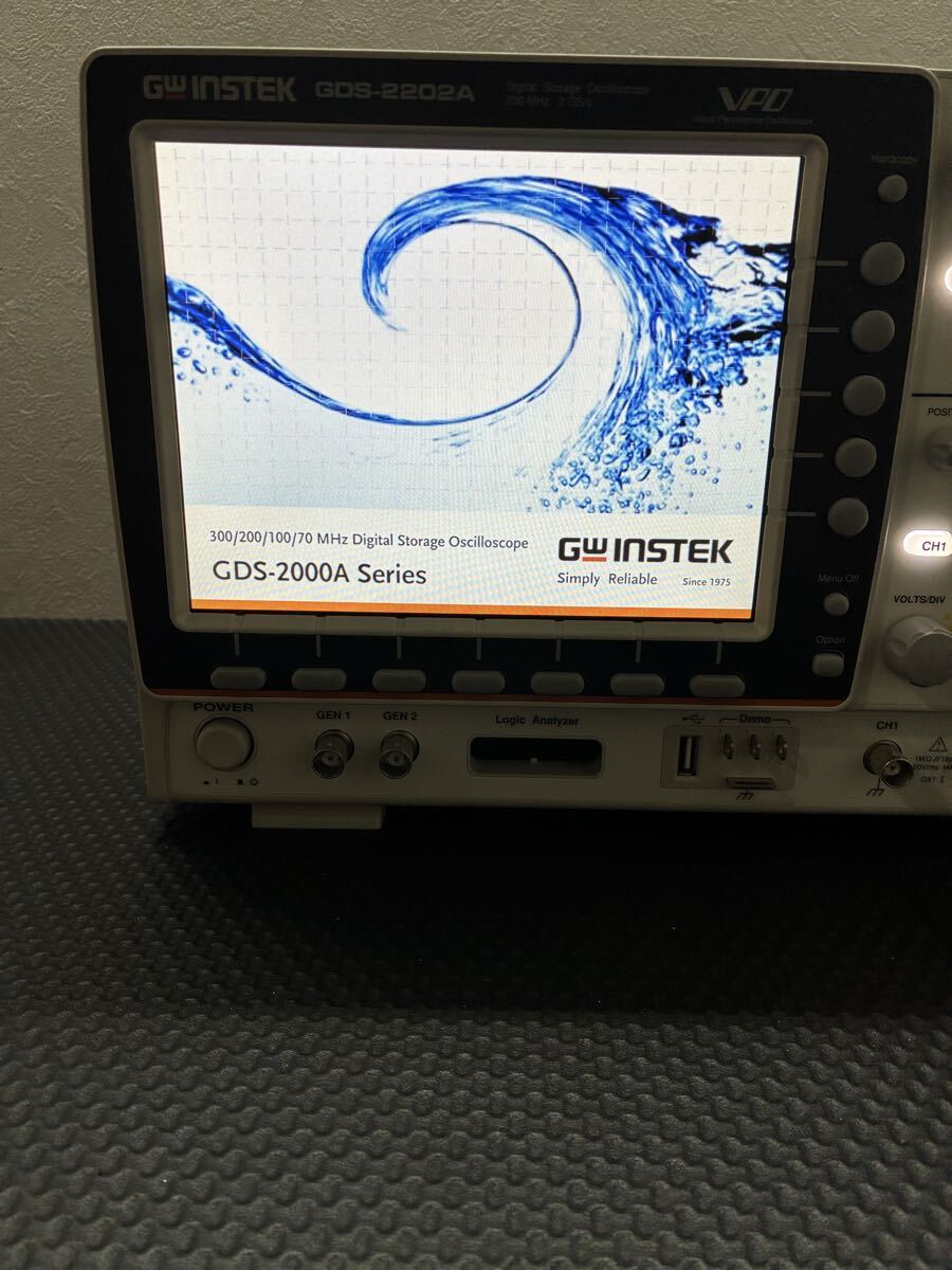 AS ONE GDS-2202A Digital Storage Oscilloscope [w1217056310]