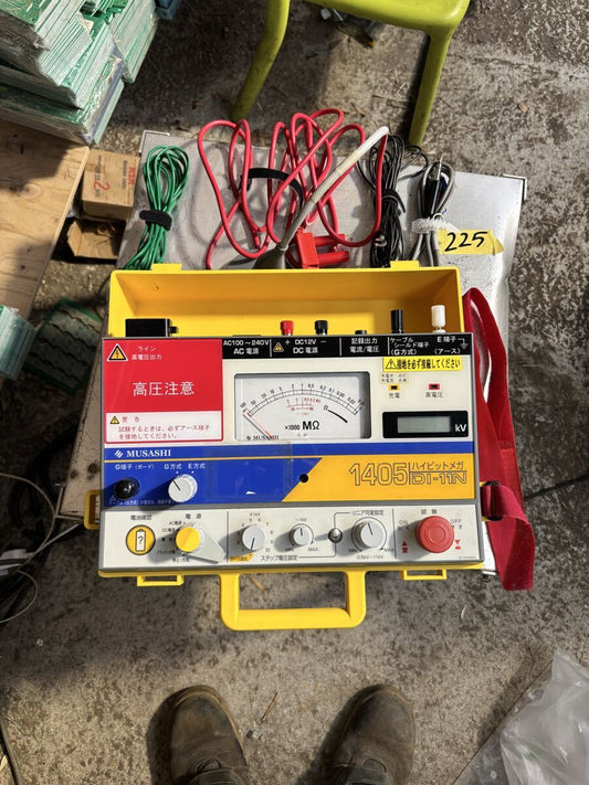 Musashi DI-11N High Voltage Insulation Resistance Meter [u1217134741]
