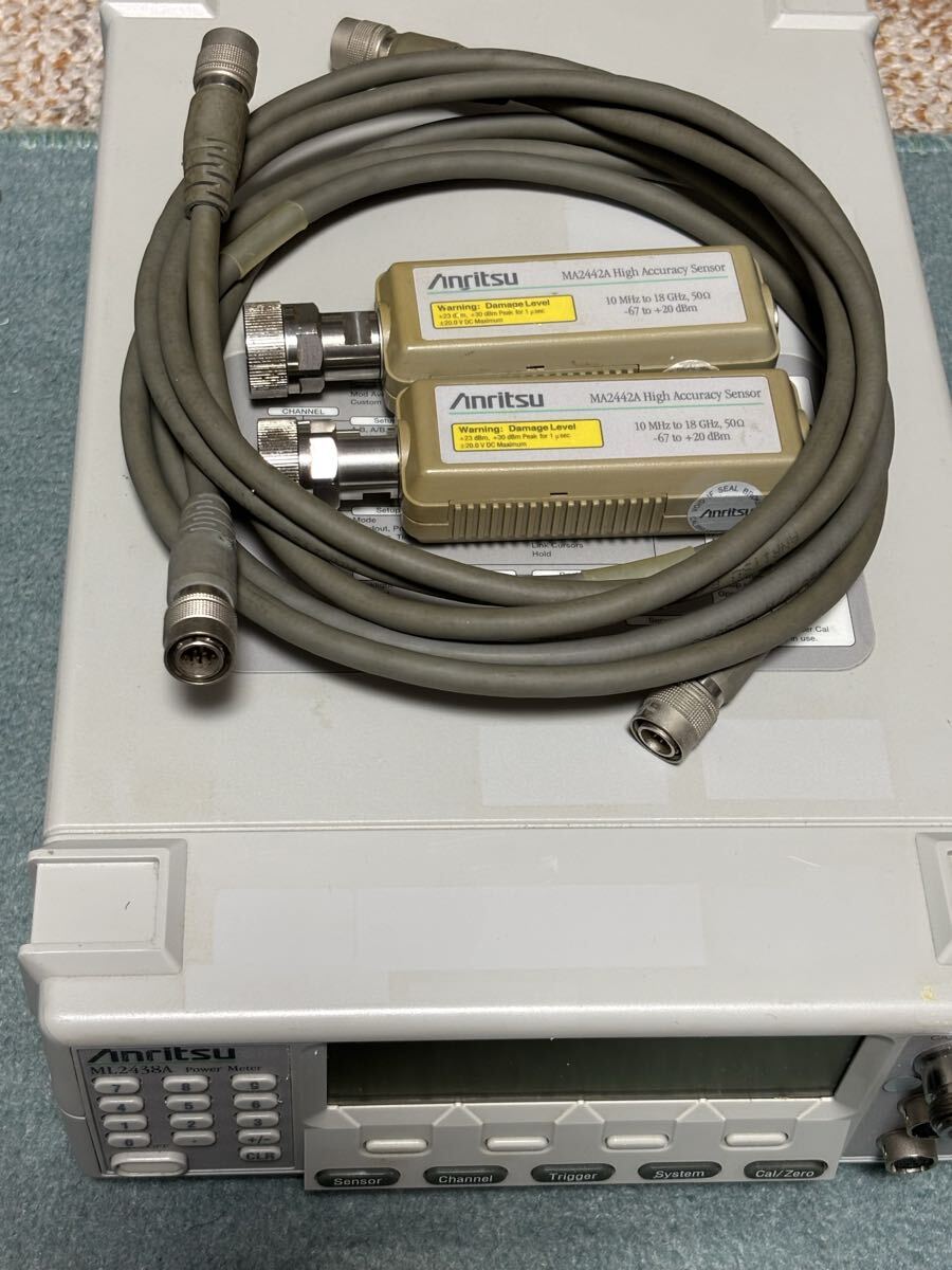 Anritsu ML2438A + ML2442A x2 Power Meter [v1217352876]