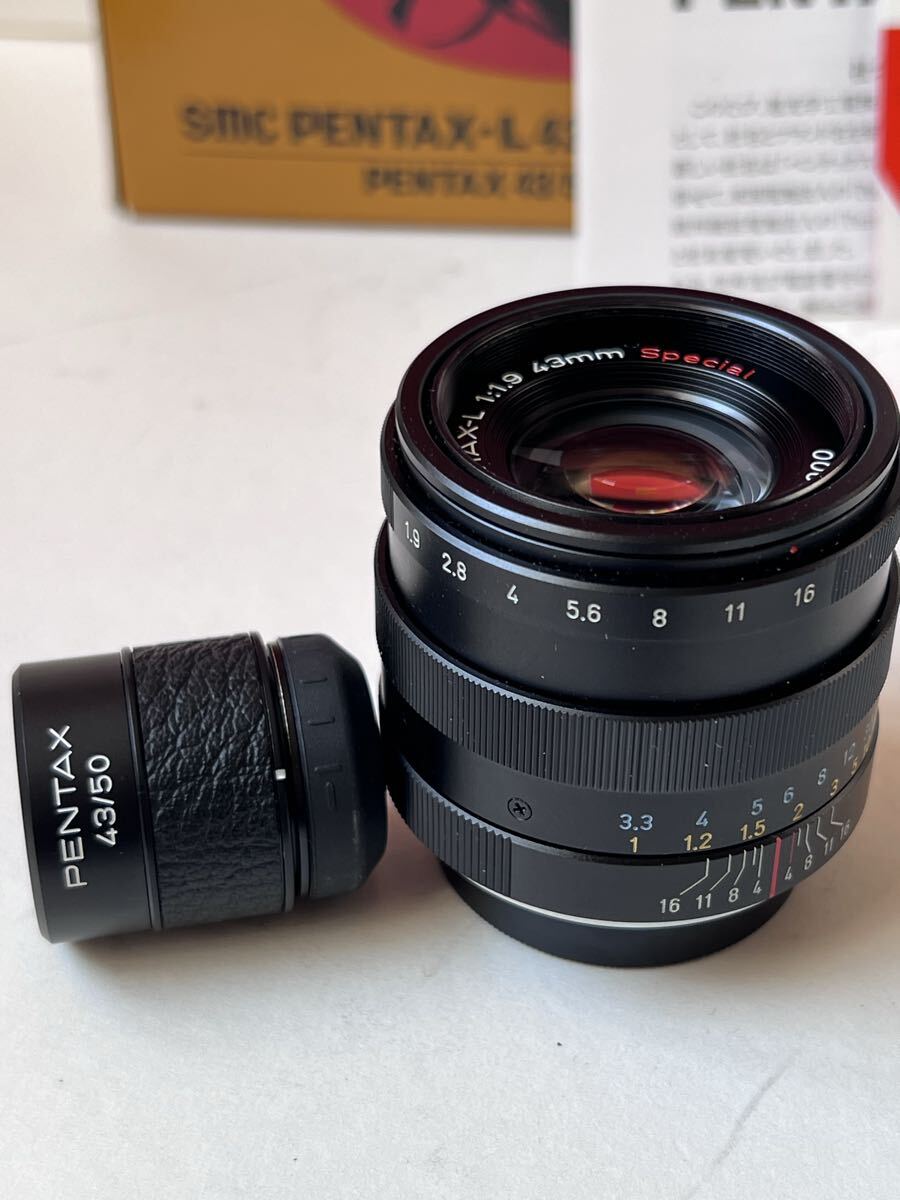 smc Pentax-L 43mm F1.9 Special Lens with Rare Finder Leica [g1217446675]