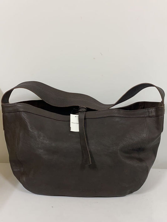 Taiga Takahashi T.T Shoulder Bag Leather Brown Newsboy Bag [w1218017443]