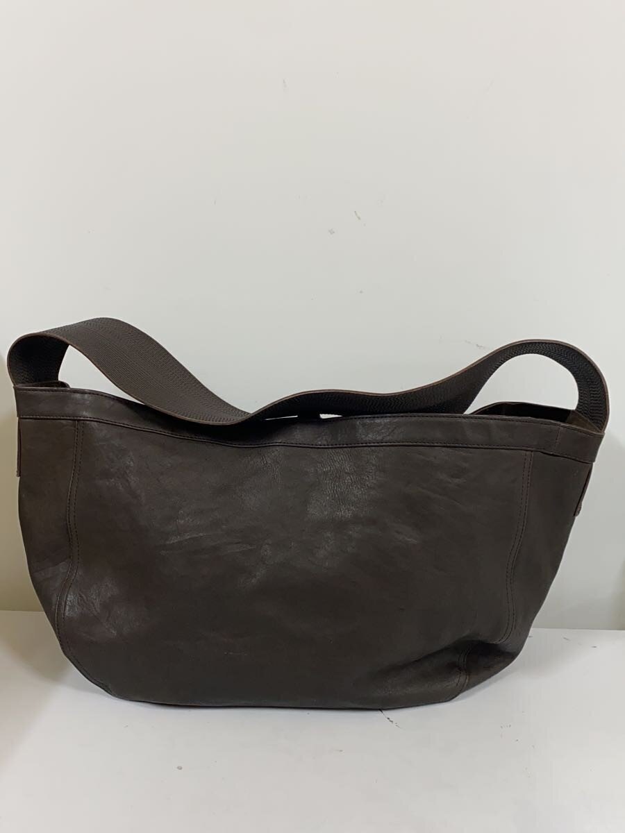 Taiga Takahashi T.T Shoulder Bag Leather Brown Newsboy Bag [w1218017443]