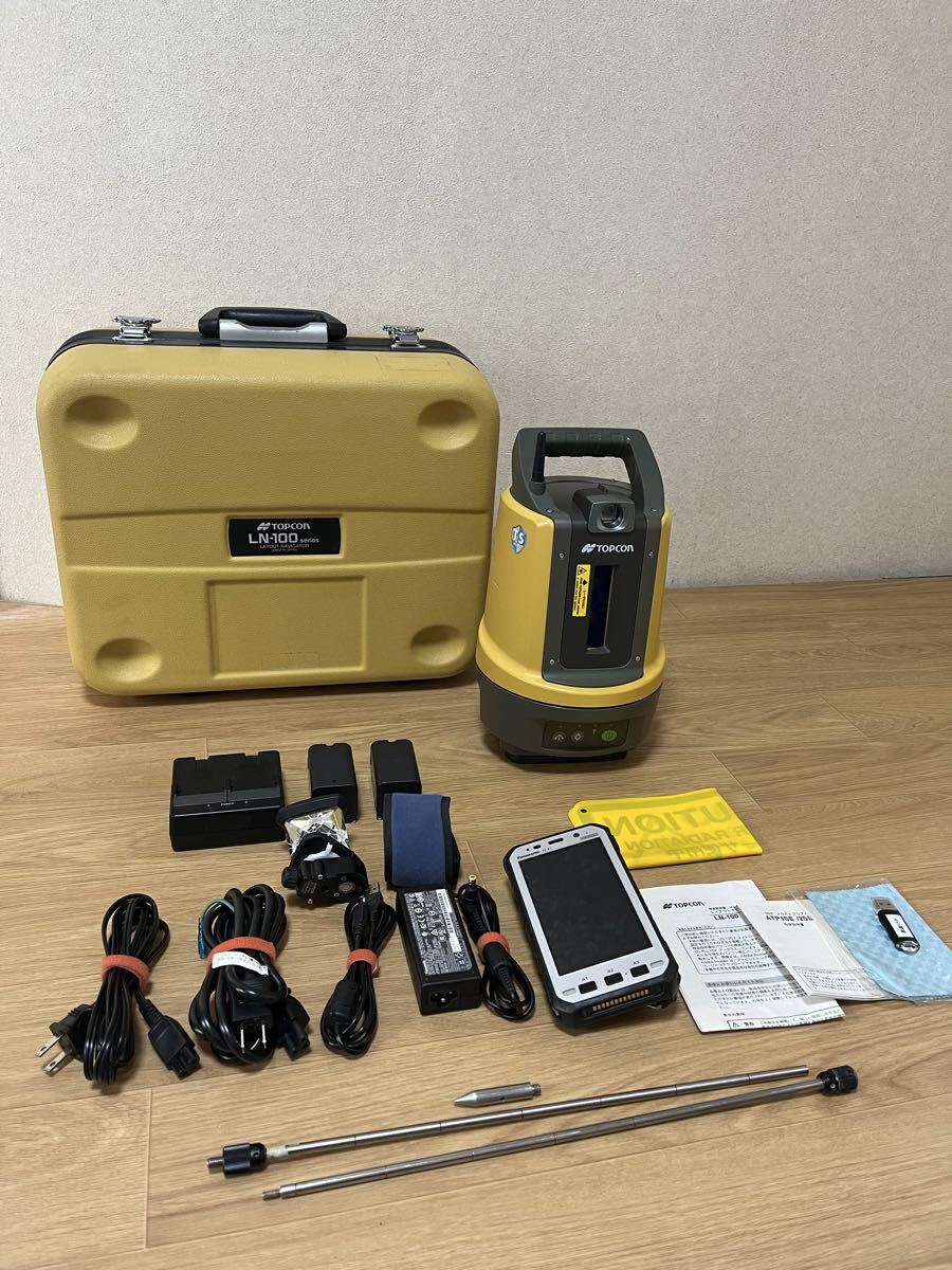 TOPCON LN-100 Layout Navigator Surveying Instrument Power Tool with Batteries [r1218105925]