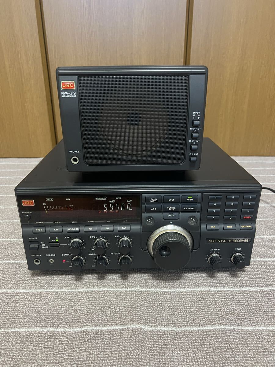 JRC NRD-535D Radio Receiver NVA-319 Speaker Set [g1218438811]