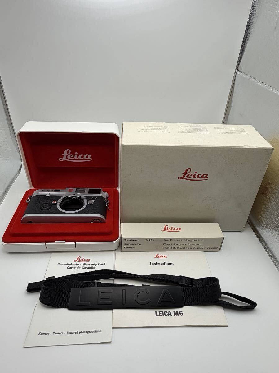 Leica M6 Film Camera Body Silver [u1218829479]