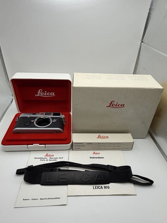 Leica M6 Film Camera Body Silver [u1218829479]