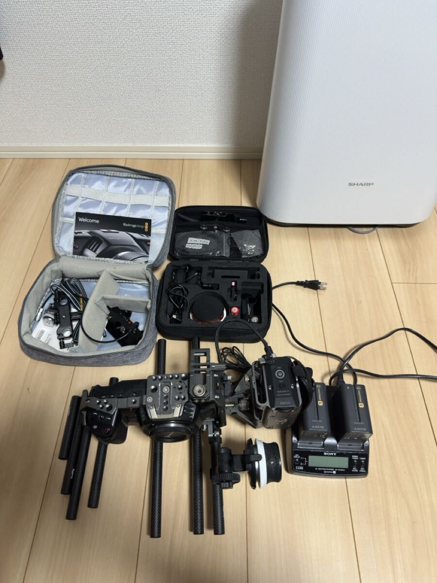 Blackmagic Pocket Cinema Camera Complete Rig with Tilta Cage and Follow Focus [v1219067254]