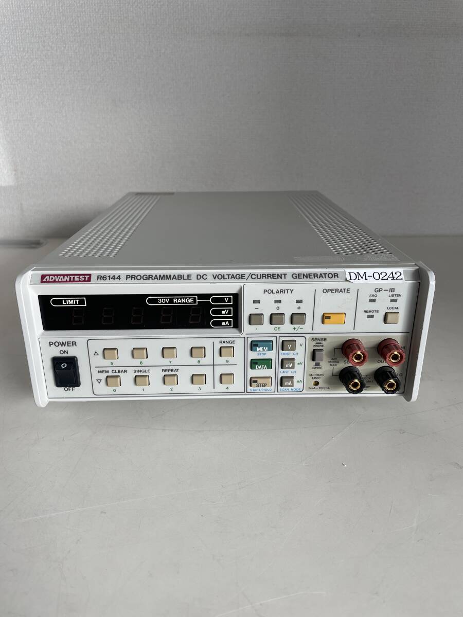 ADVANTEST R6144 Programmable DC Voltage/Current Generator [p1219325850]