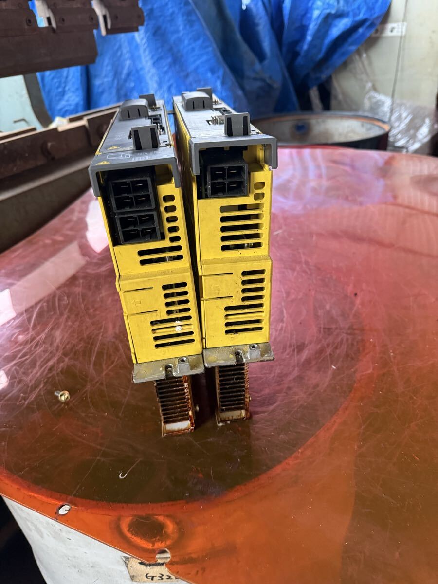 FANUC A06B-6114-H208 Servo Amplifier 2 Units with A06B-6114-H106 (untested) [o1219358449]