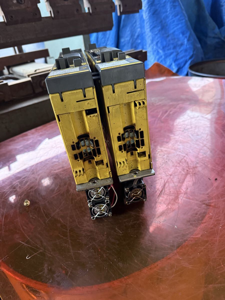 FANUC A06B-6114-H208 Servo Amplifier 2 Units with A06B-6114-H106 (untested) [o1219358449]