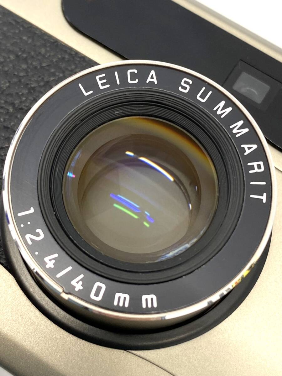 Leica Minilux F2.4/40mm Compact Film Camera Body Gold [w1219975714]