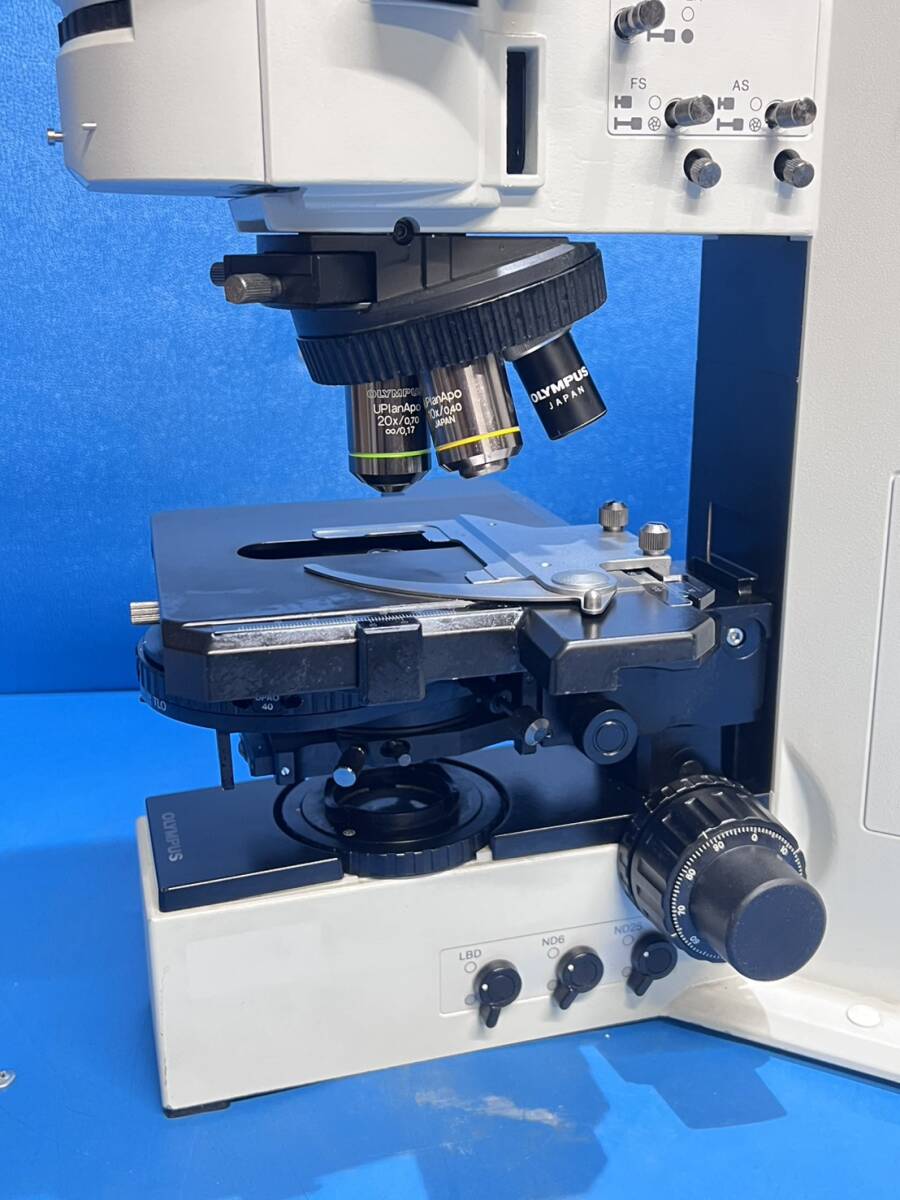 OLYMPUS BX60F5 Microscope 20x/0.70 10x/0.40 [o1220031839]