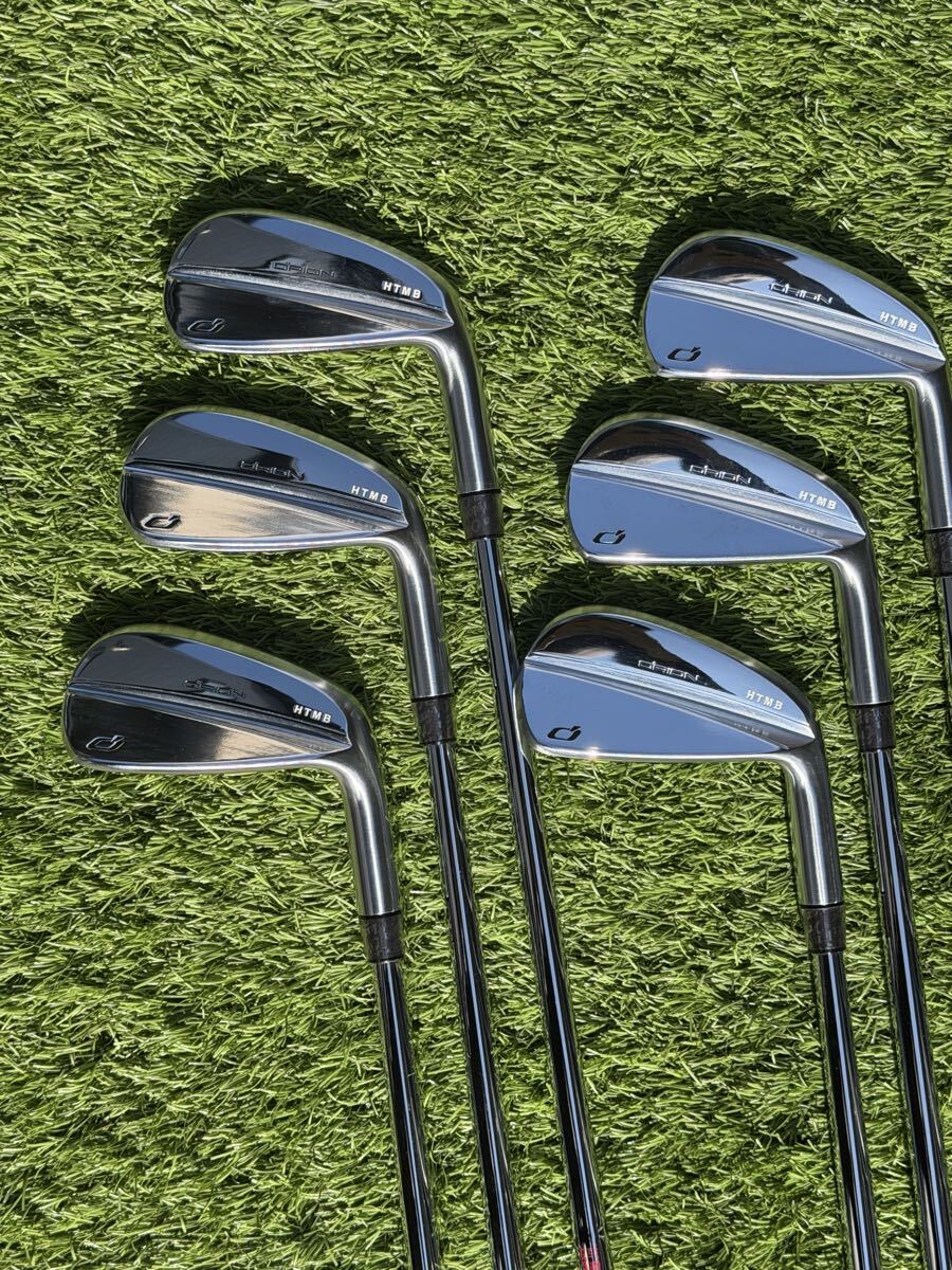 Good Condition Ground Club O'RION HTMB Iron 5I-PW Set of 6 N.S.PRO MODUS3 SYSTEM3 TOUR125 Flex S [m1220119667]