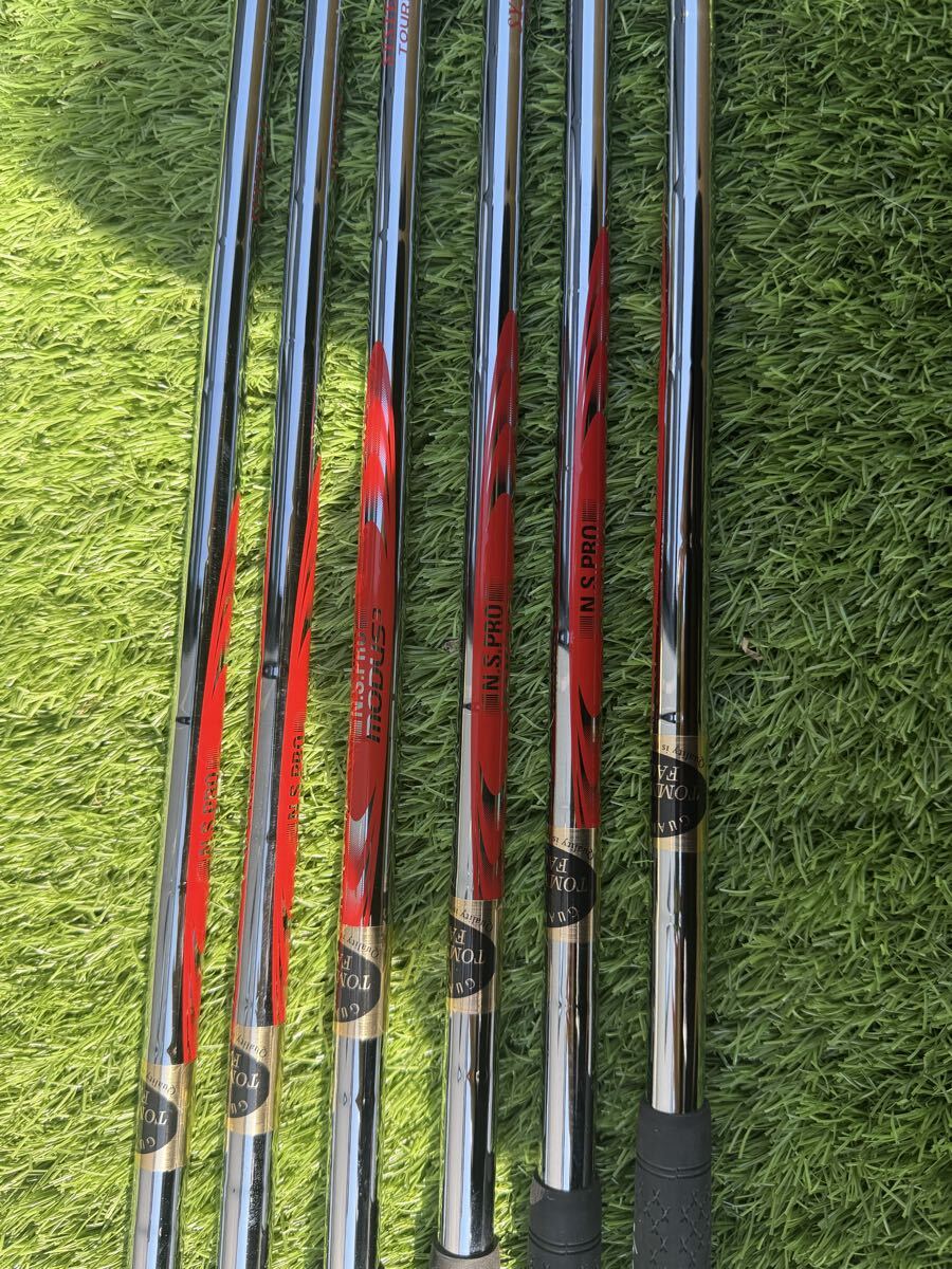 Good Condition Ground Club O'RION HTMB Iron 5I-PW Set of 6 N.S.PRO MODUS3 SYSTEM3 TOUR125 Flex S [m1220119667]