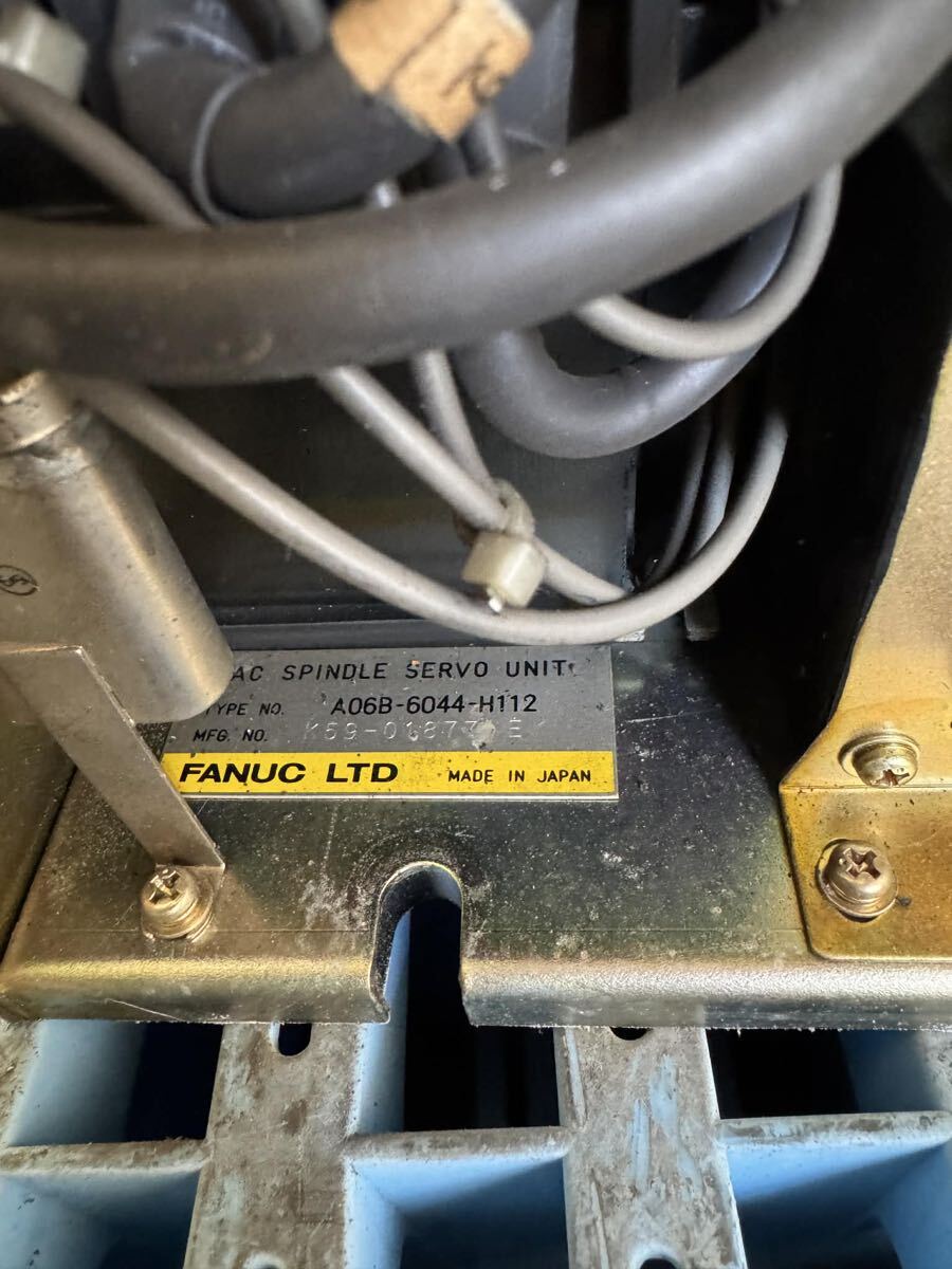 Fanuc A06B-6044-H112 AC Spindle Servo Unit [v1221866427]