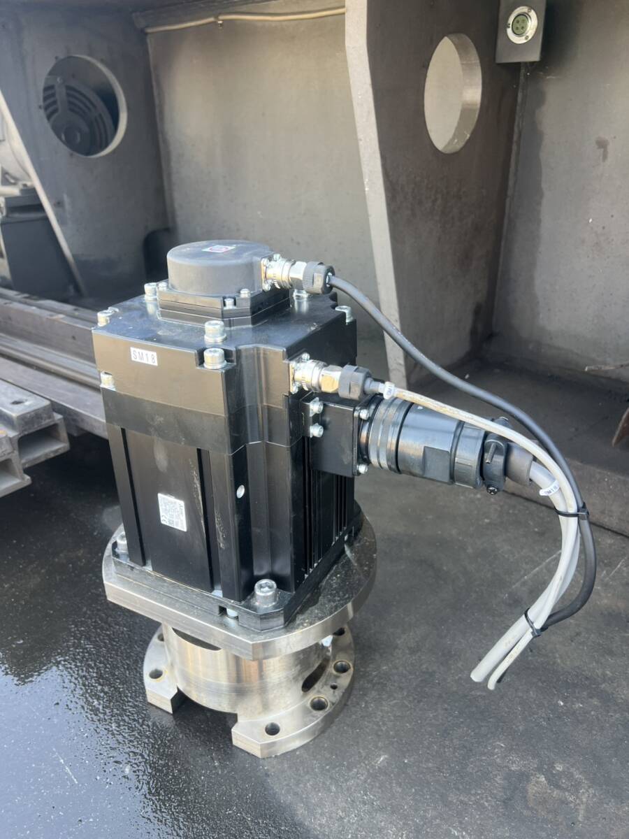 Mitsubishi Electric HG-SR421B AC Servo Motor 4.2kW with Ball Screw Linear Actuator [g1222336965]