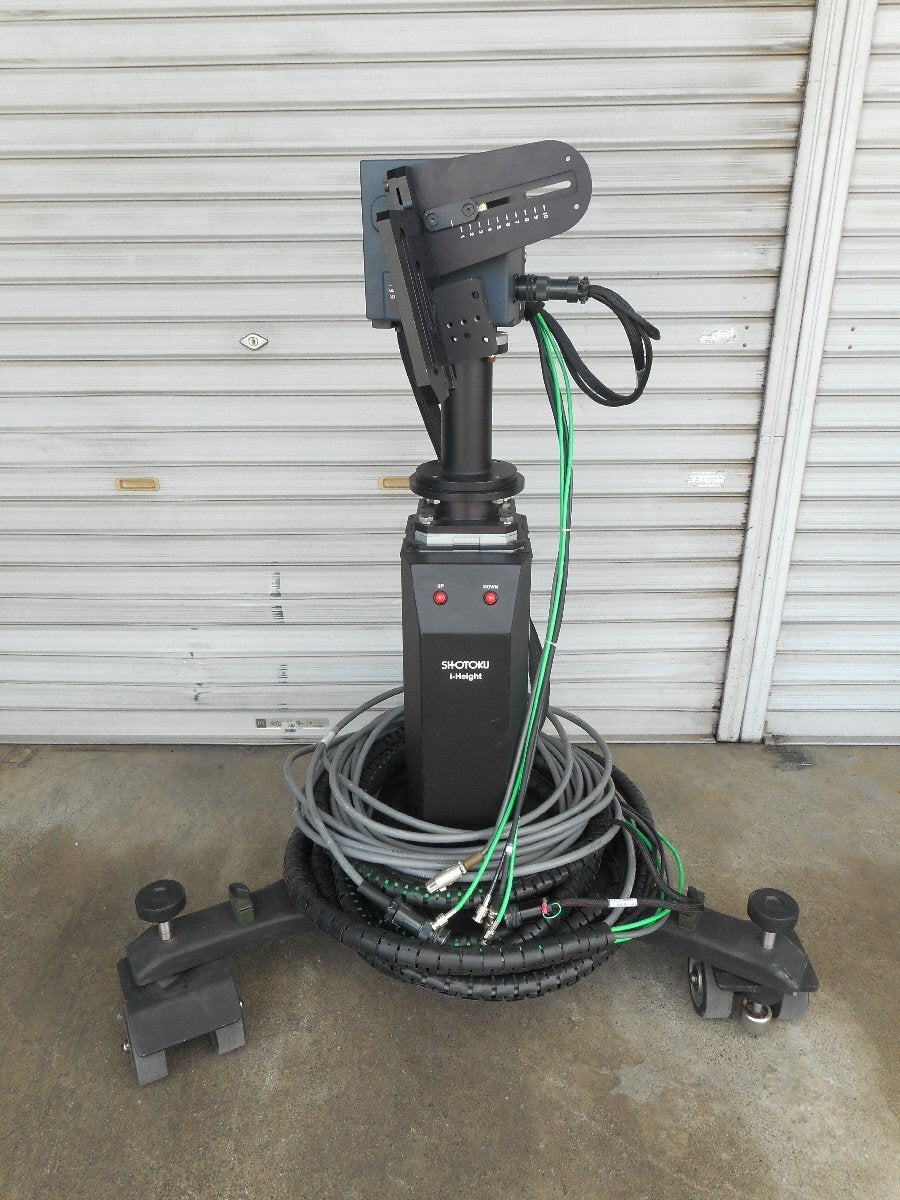 Shotoku i-Height Studio Camera Pedestal TI-11-0002WA TG27-0010WD PDU-420-0001WA [d1225102630]