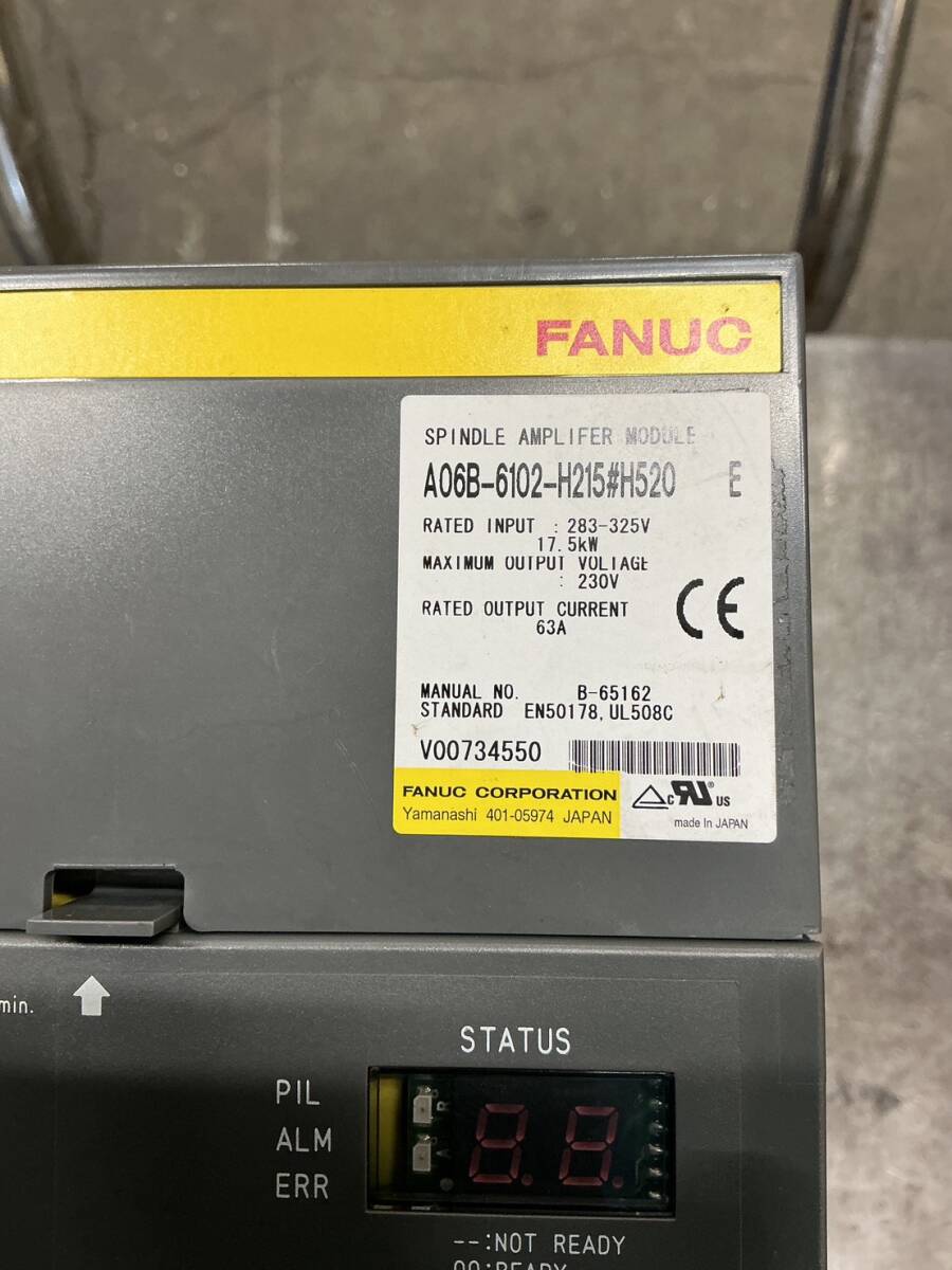 FANUC A06B-6102-H215 Spindle Amplifier [q1225828159]
