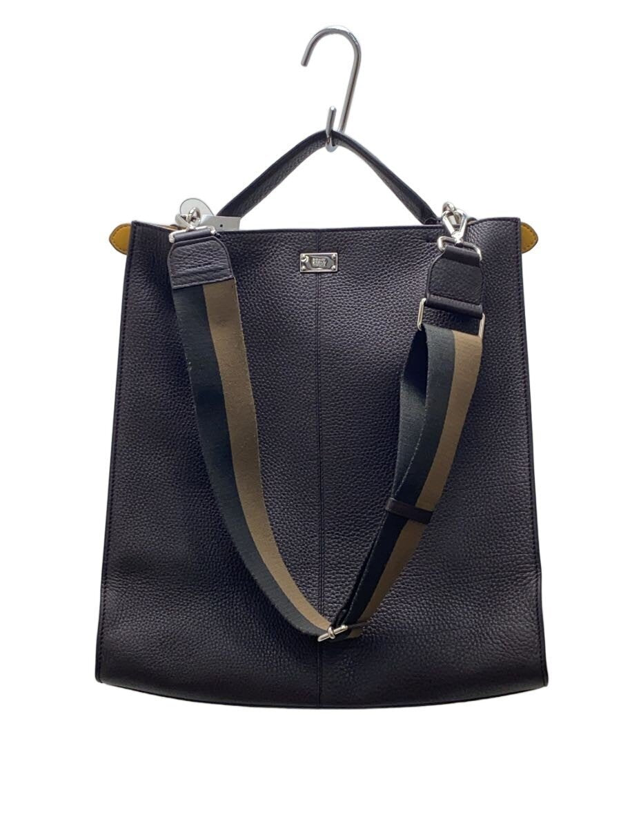 FENDI 7VA447 A6FW Shoulder Bag Leather Brown [j1225927655]