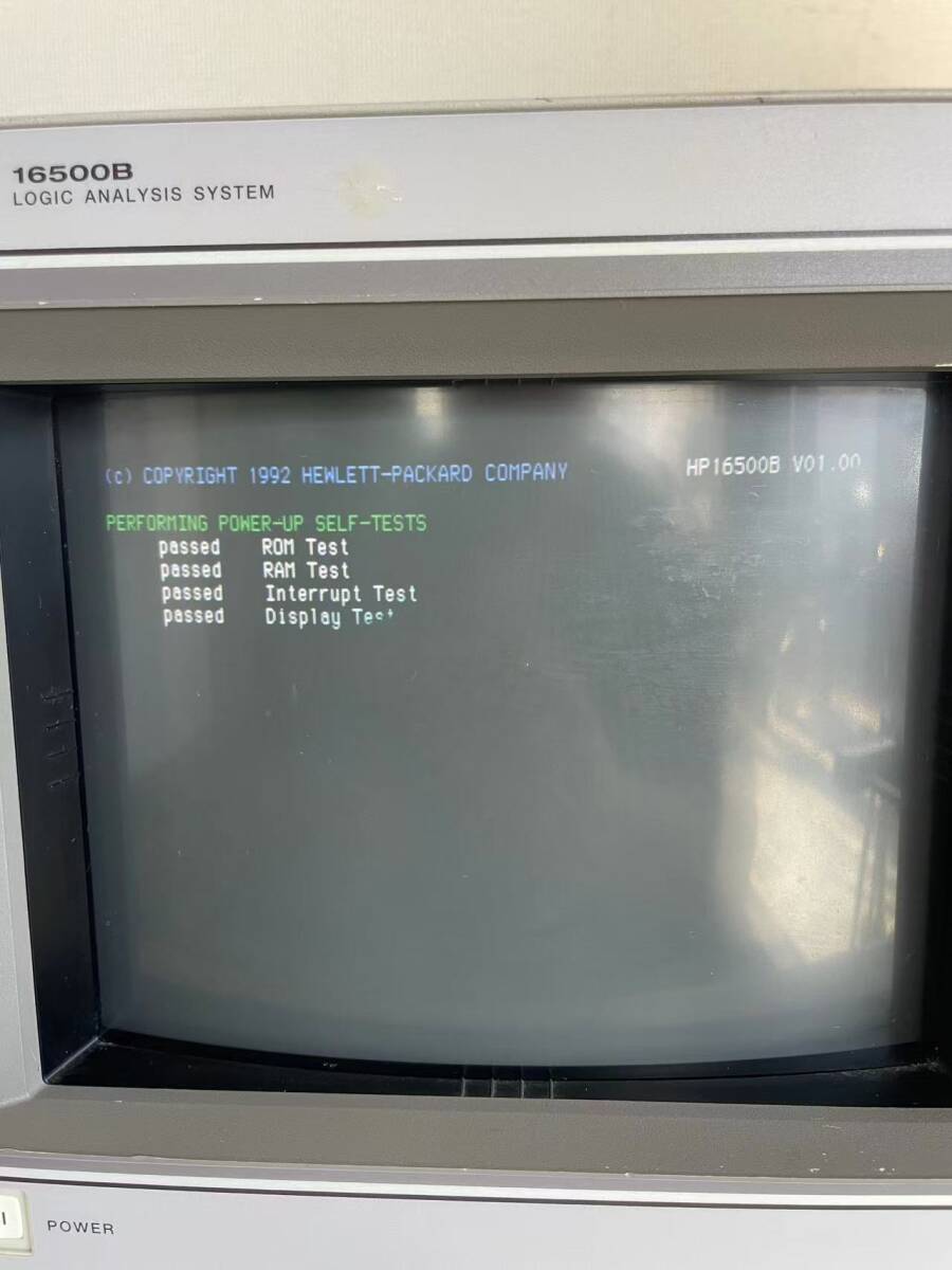 HP 16500B Logic Analyzer System Mainframe 5 Slot [x1226382013]