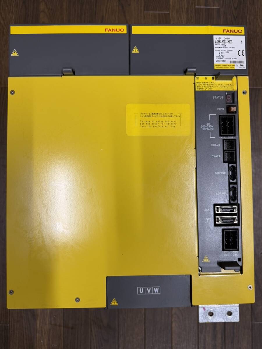 FANUC A06B-6127-H109 aiSV 360HV Servo Amplifier Module [l1227419532]