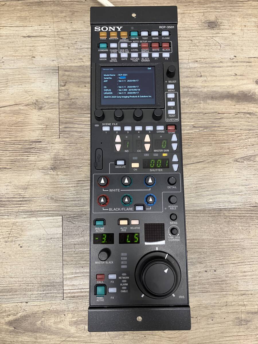 Sony RCP-3501 Broadcast Camera Remote Control Panel [n1229527388]