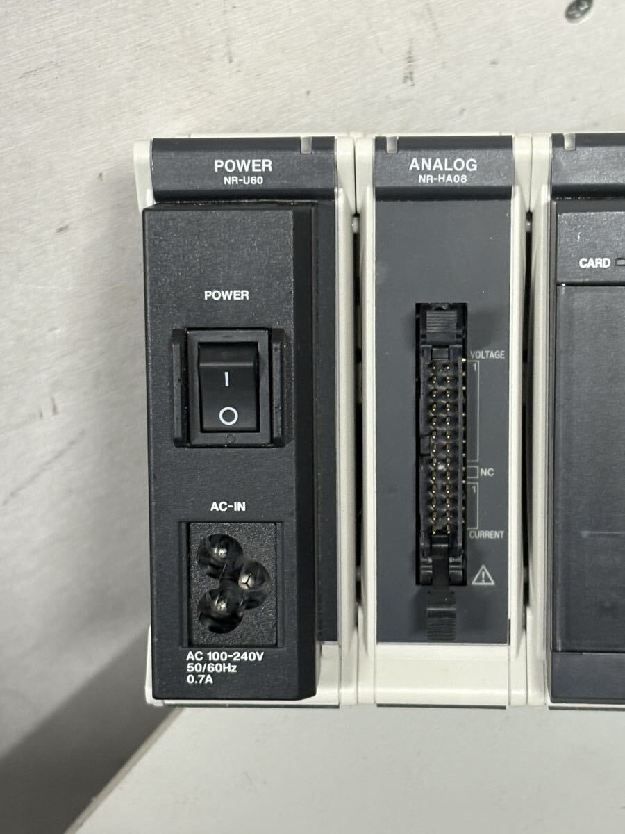 Keyence NR-600 NR-HA08 NR-U60 Data Acquisition System [f1230948799]