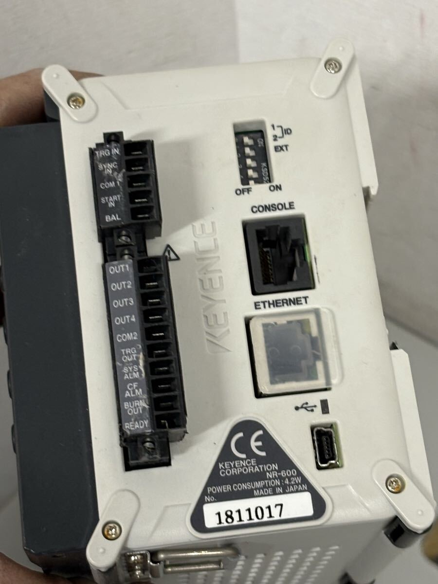 Keyence NR-600 NR-HA08 NR-U60 Data Acquisition System [f1230948799]