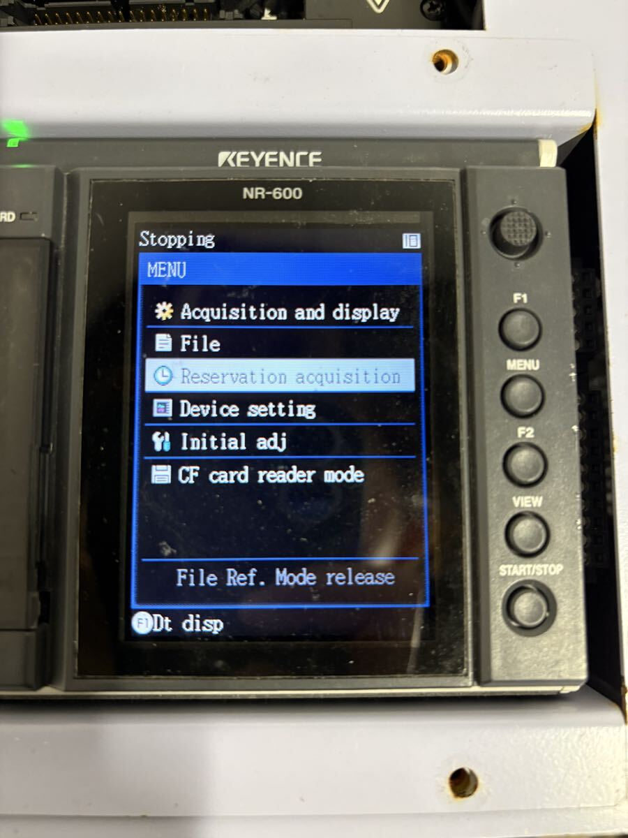 Keyence NR-600 NR-HA08 NR-U60 Data Acquisition System [f1230948799]