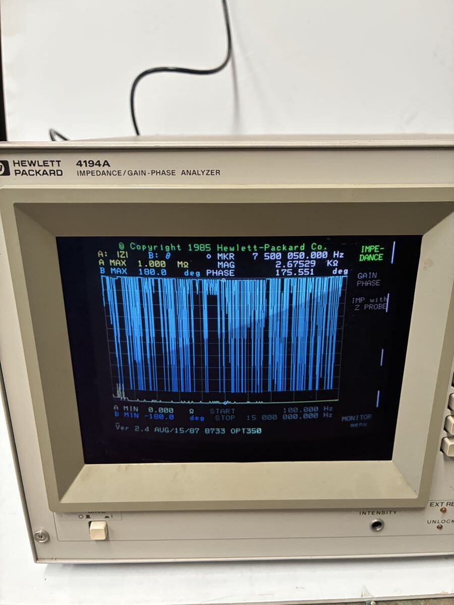HP 4194A Impedance/Gain-Phase Analyzer [r1231272564]
