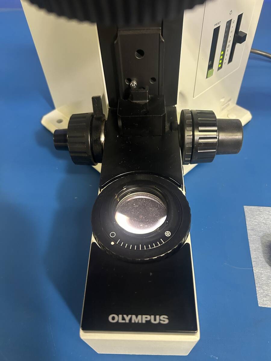 Olympus BX50F4 Biological Microscope with Trinocular Head [b1231849372]