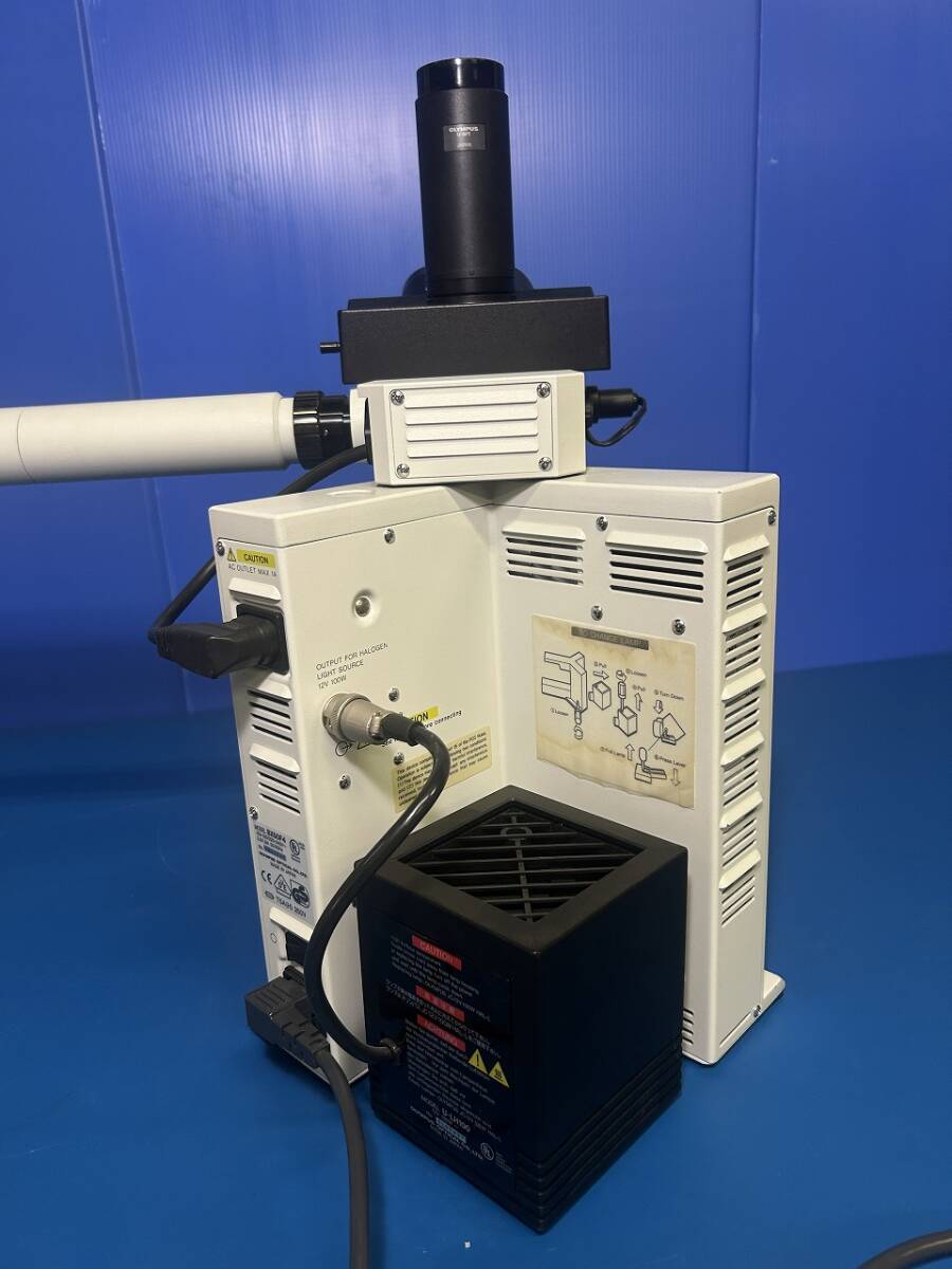 Olympus BX50F4 Biological Microscope with Trinocular Head [b1231849372]