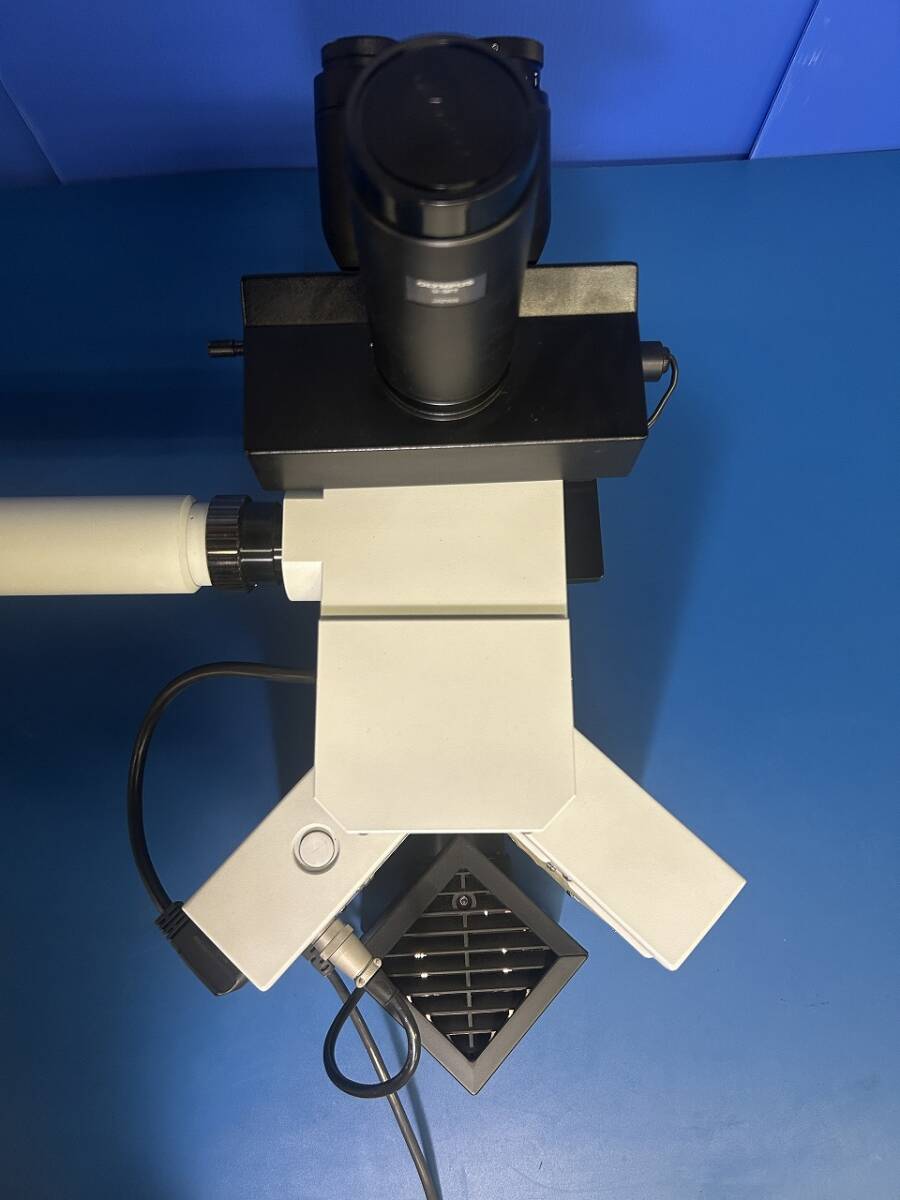 Olympus BX50F4 Biological Microscope with Trinocular Head [b1231849372]