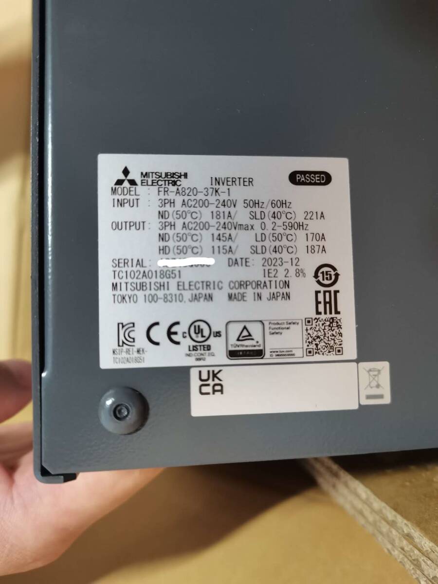 Mitsubishi FR-A820-37K-1 Inverter (open box) [o1232240783]