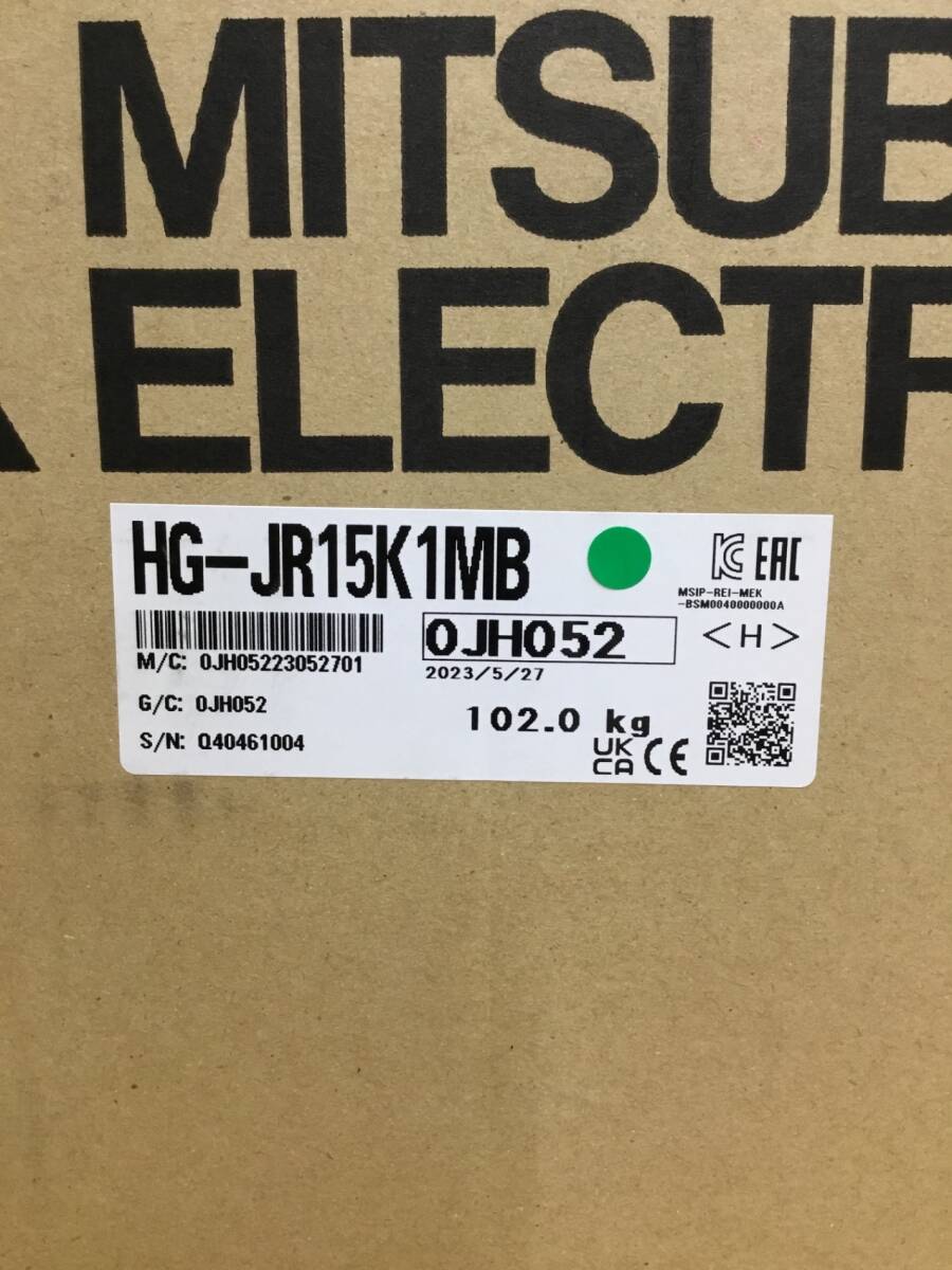 Mitsubishi Electric HG-JR15K1MB Servo Motor (as-is) [e1233345035]