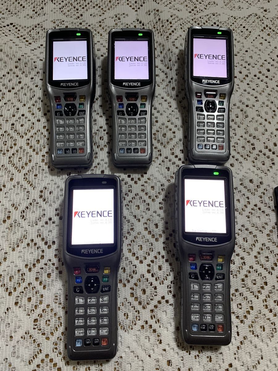 Keyence BT-W75 Handheld Terminal Set of 10 with Batteries [t1233772590]