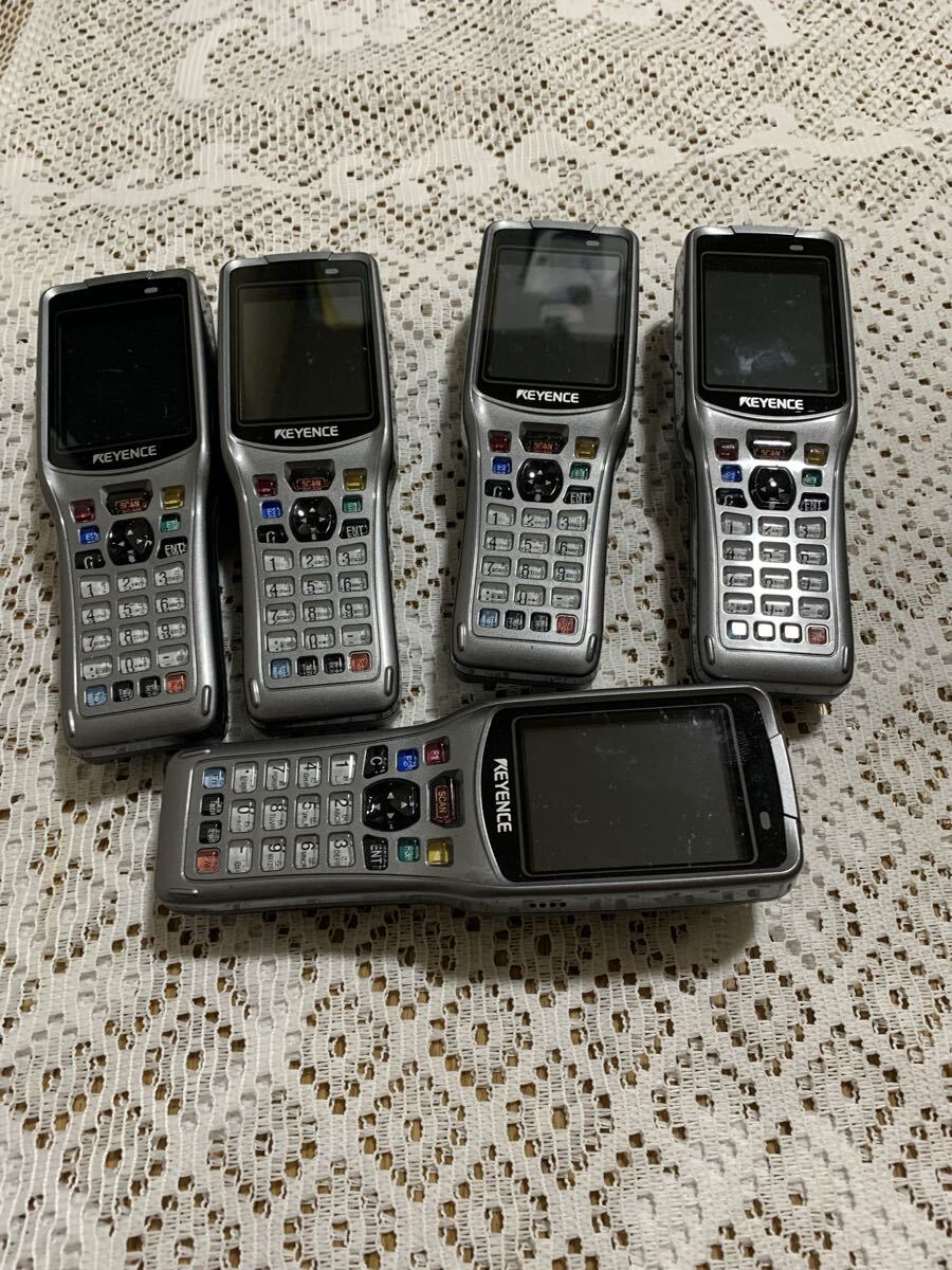 Keyence BT-W75 Handheld Terminal Set of 10 with Batteries [t1233772590]