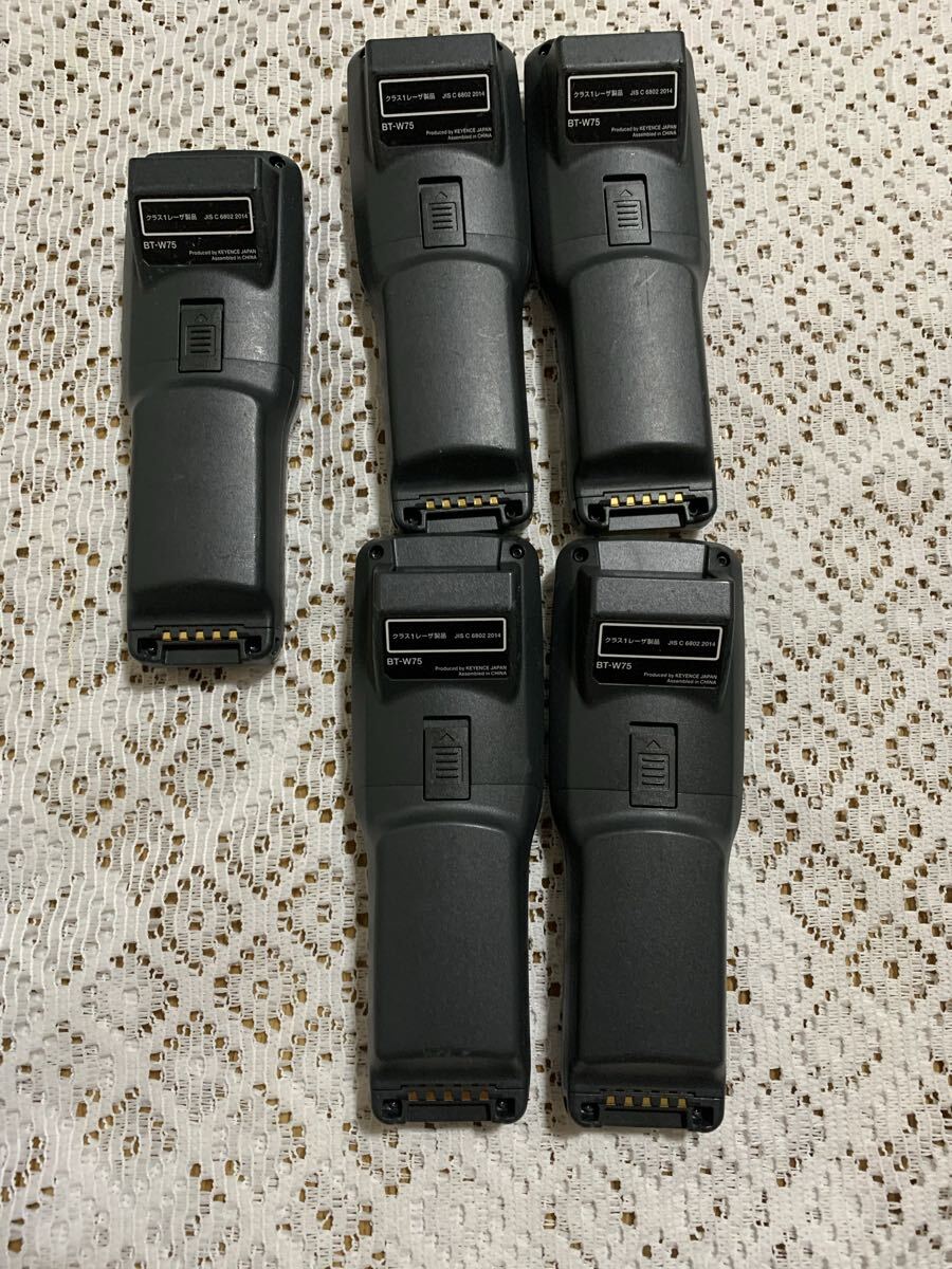 Keyence BT-W75 Handheld Terminal Set of 10 with Batteries [t1233772590]