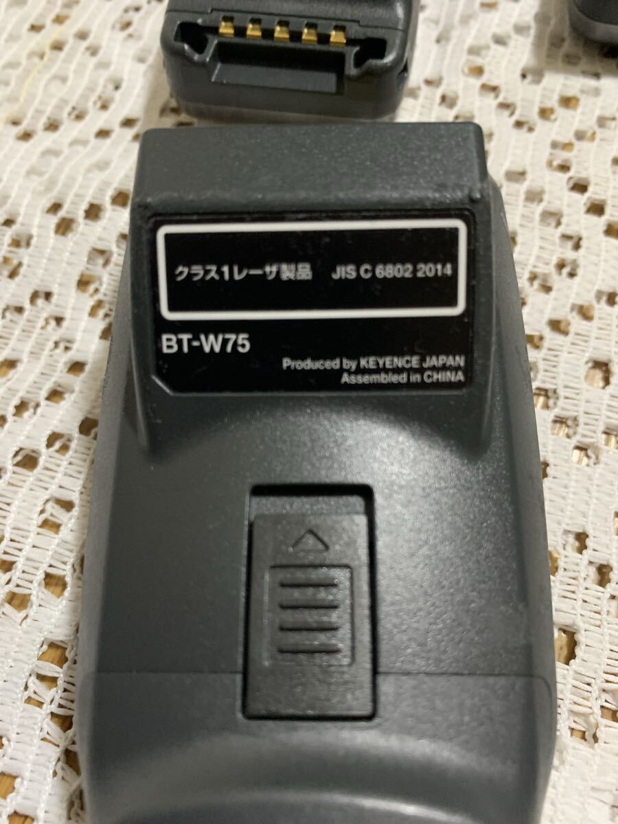 Keyence BT-W75 Handheld Terminal Set of 10 with Batteries [t1233772590]